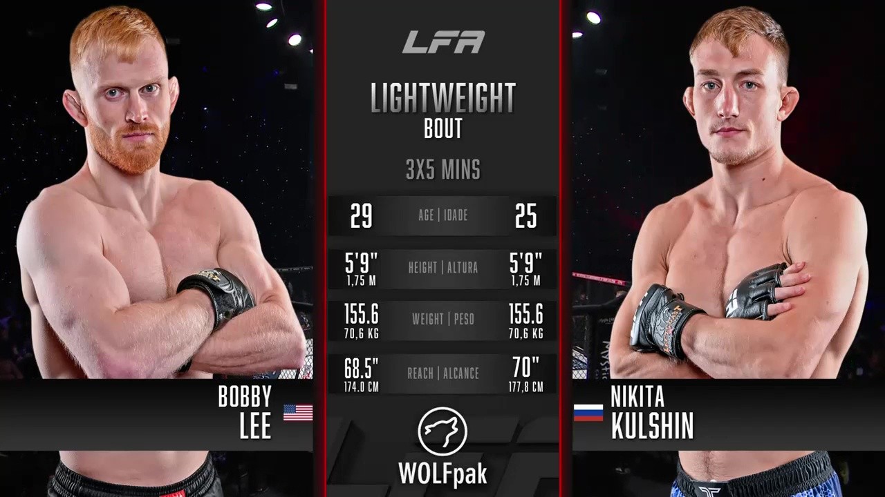 LFA 217 - Bobby Lee vs Nikita Kulshin - September 12, 2025