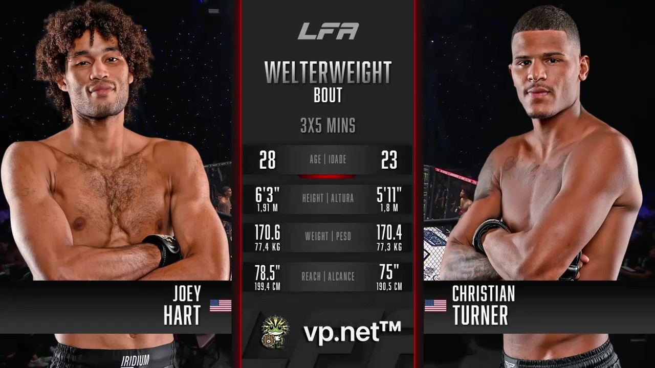 LFA 217 - Joey Hart vs Christian Turner - September 12, 2025