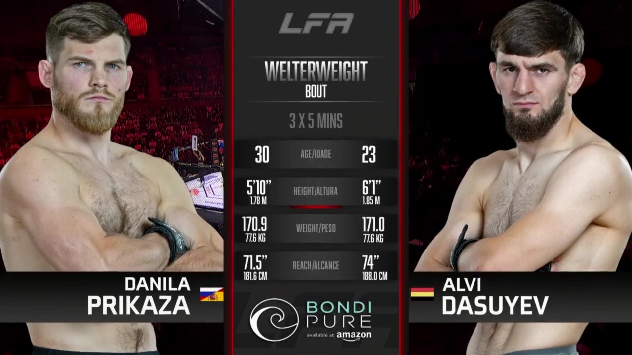 LFA 218 - Alvi Dasuyev vs Daniil Prikaza - September 27, 2025