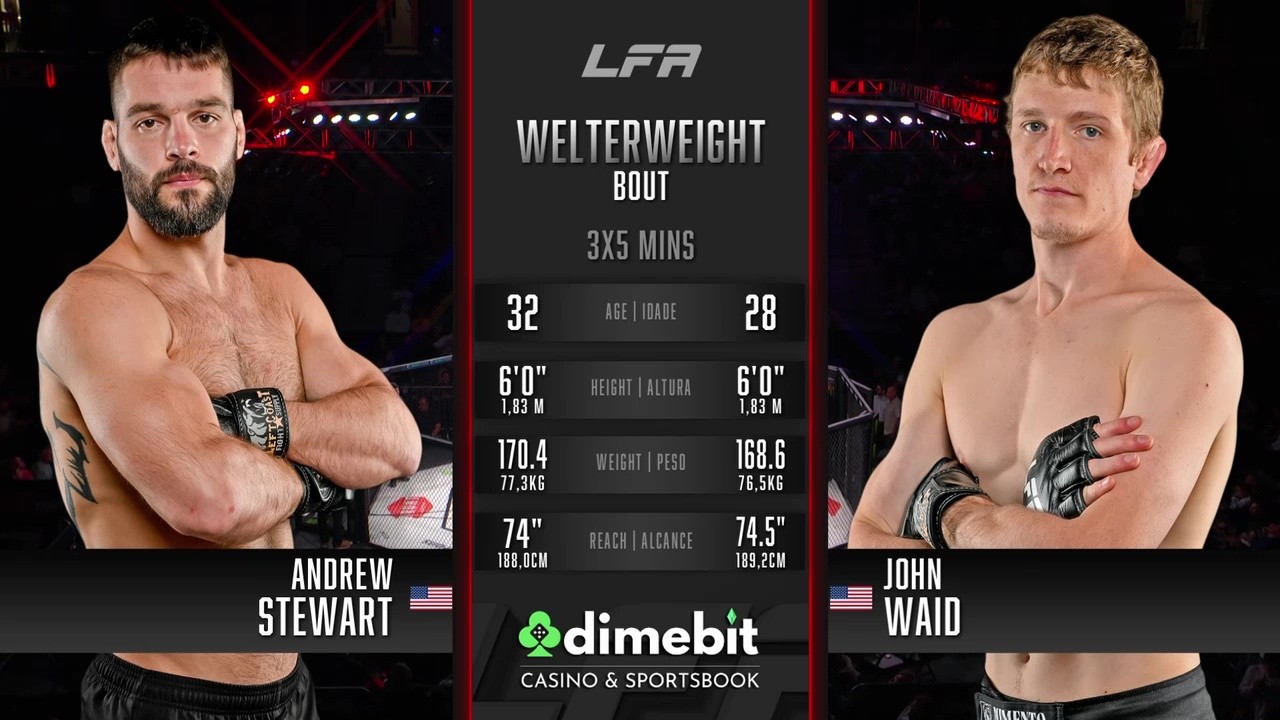 LFA 219 - Andrew Stewart vs Johnathan Waid - October 10, 2025
