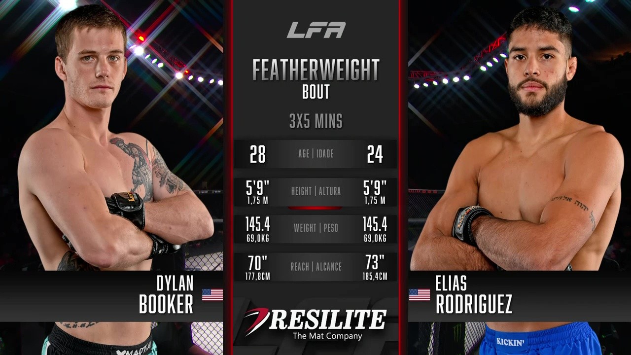 LFA 219 - Elias Rodriguez vs Dylan Booker - October 10, 2025