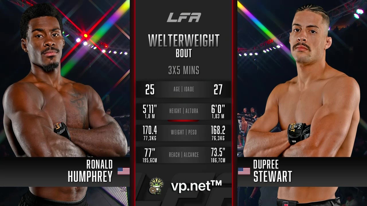 LFA 219 - Ronald Humphrey vs Dupree Stewart - October 10, 2025