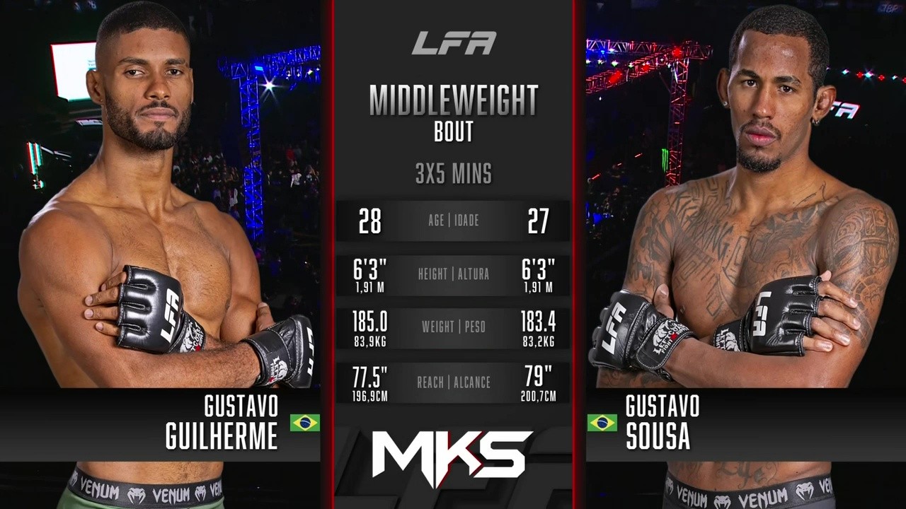 LFA 221 - Gustavo Guilherme vs Gustavo Sousa - November 7, 2025