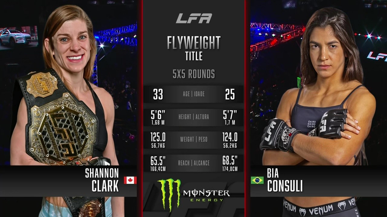 LFA 221 - Shannon Clark vs Beatriz Consuli - November 7, 2025