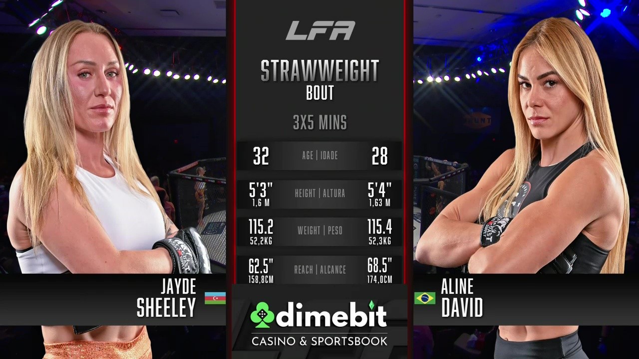 LFA 223 - Jayde Sheeley vs Aline David - November 21, 2025