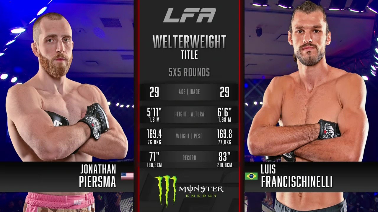 LFA 223 - Jonathan Piersma vs Luis Francischinelli - November 21, 2025