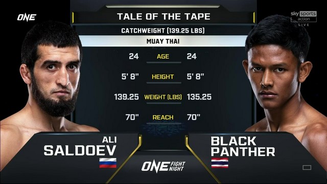 ONE Fight Night 24 - Ali Saldoev vs Black Panther - July 5, 2024