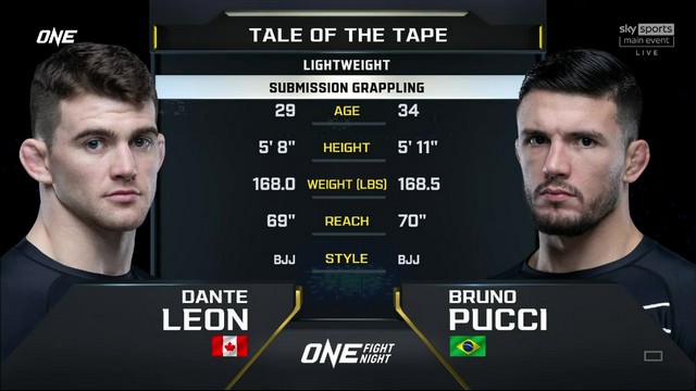 ONE Fight Night 26 - Dante Leon vs Bruno Pucci - December 6, 2024