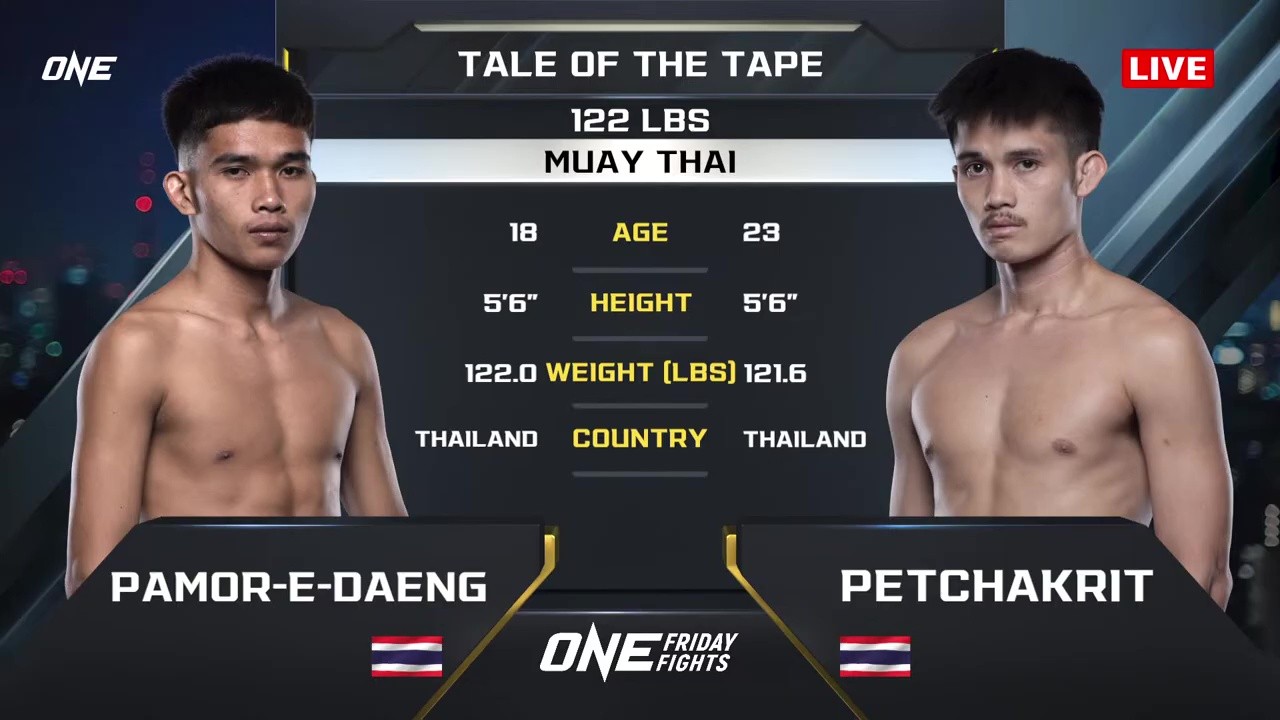 ONE Friday Fights 121 - P. TN Diamond Home vs P. Chor Chokamnuaychai - August 22, 2025