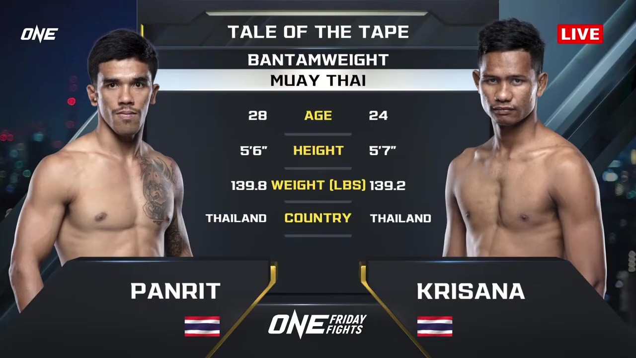 ONE Friday Fights 131 - Krisana Daodenmuaythai vs P. Lukjaomaesaiwaree - October 31, 2025