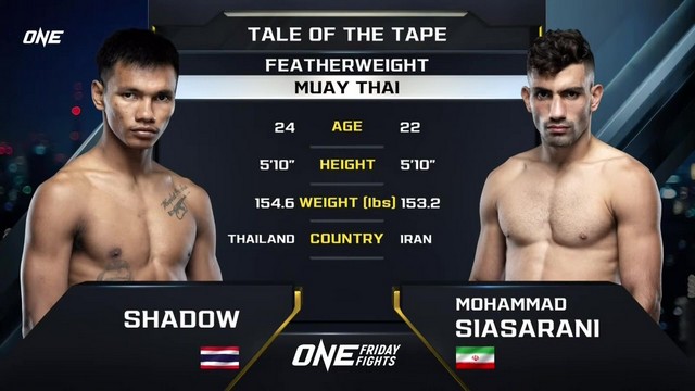 ONE Friday Fights 81 - Shadow Singmawynn vs Mohammed Siasarani - September 27, 2024