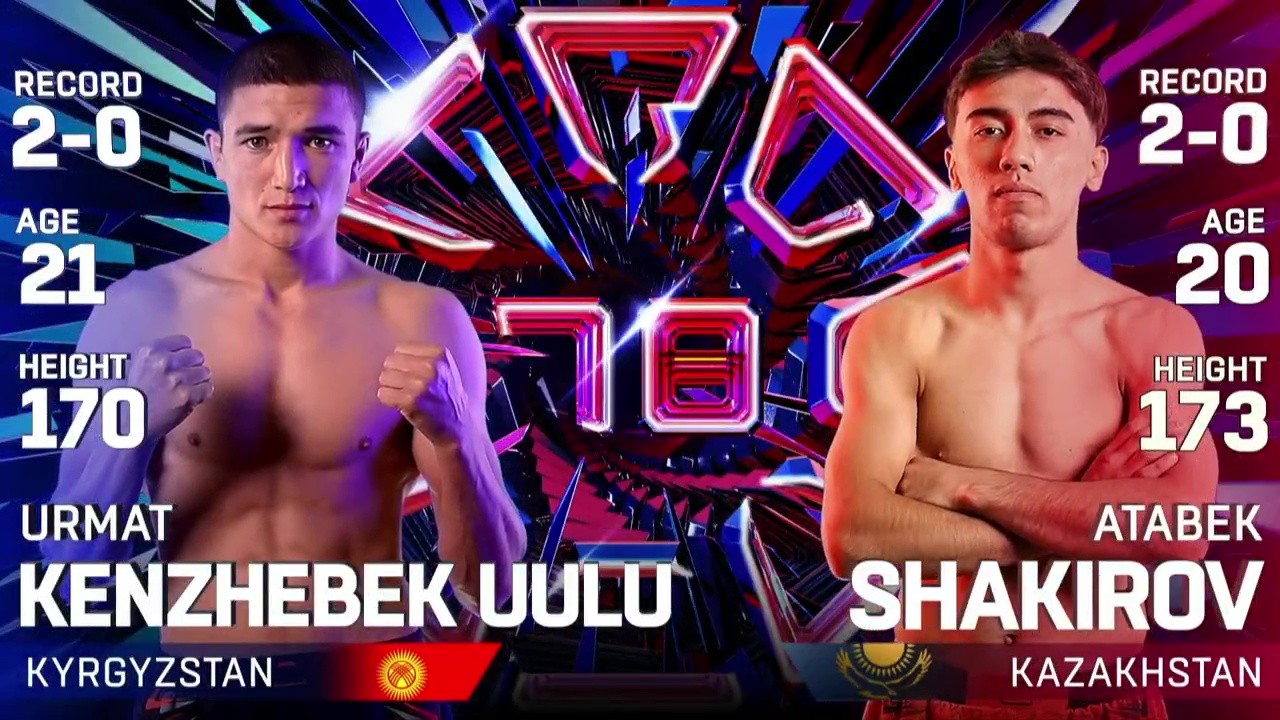 Octagon 78 - Urmat Kenzhebek vs Atabek Shakirov - September 7, 2025