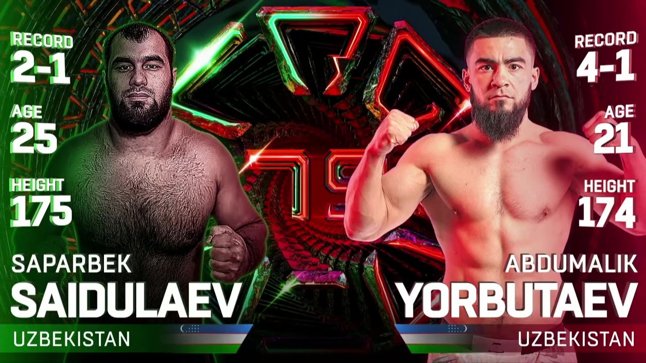 Octagon 79 - Abdumalik Yorbutaev vs Saparbek Saidulaev - September 21, 2025