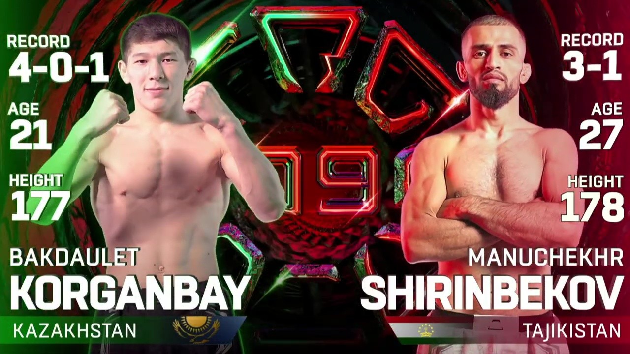 Octagon 79 - Korganbay Bakdaulet vs Manuchekhr Shirinbekov - September 21, 2025