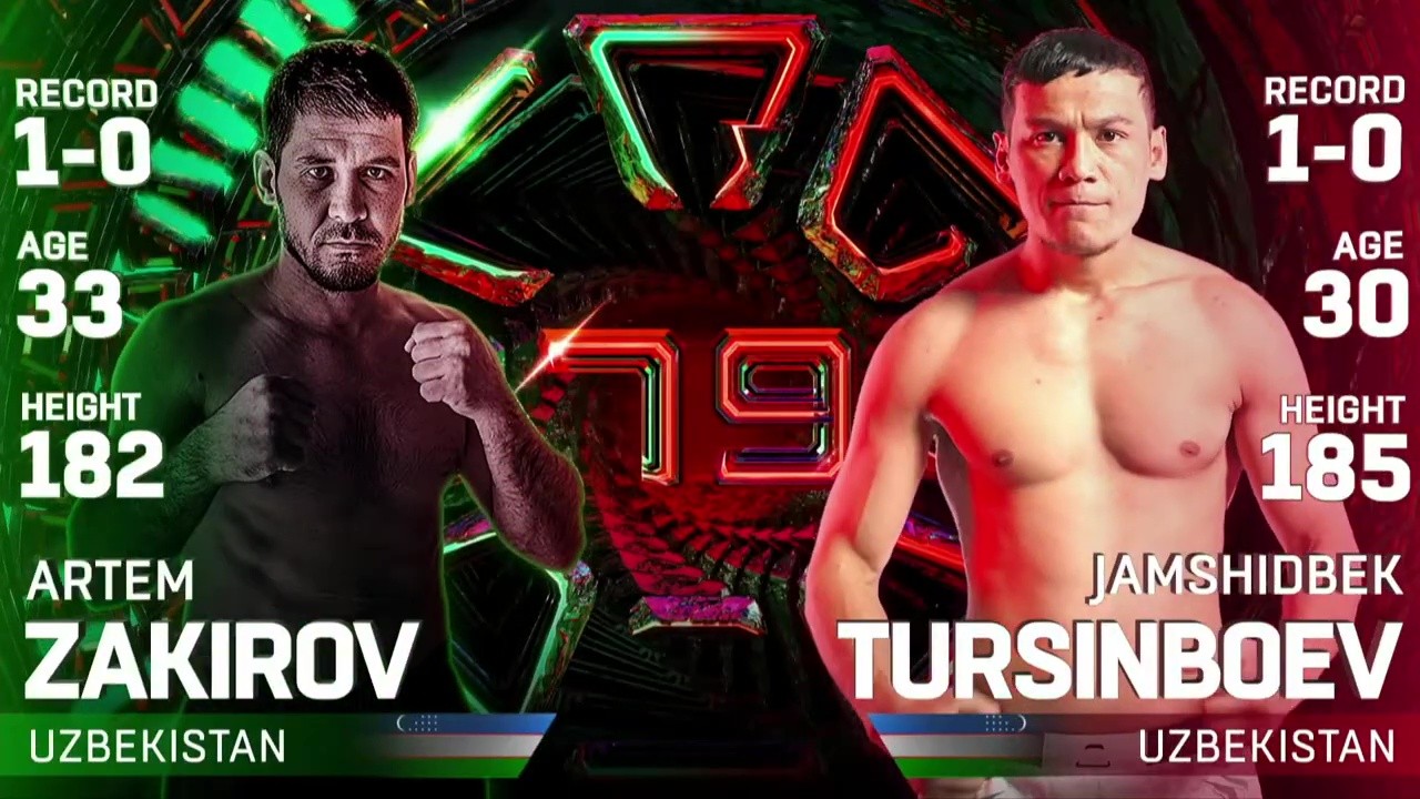 Octagon 79 - Zhamshidbek Tursinboev vs Artem Zakirov - September 21, 2025