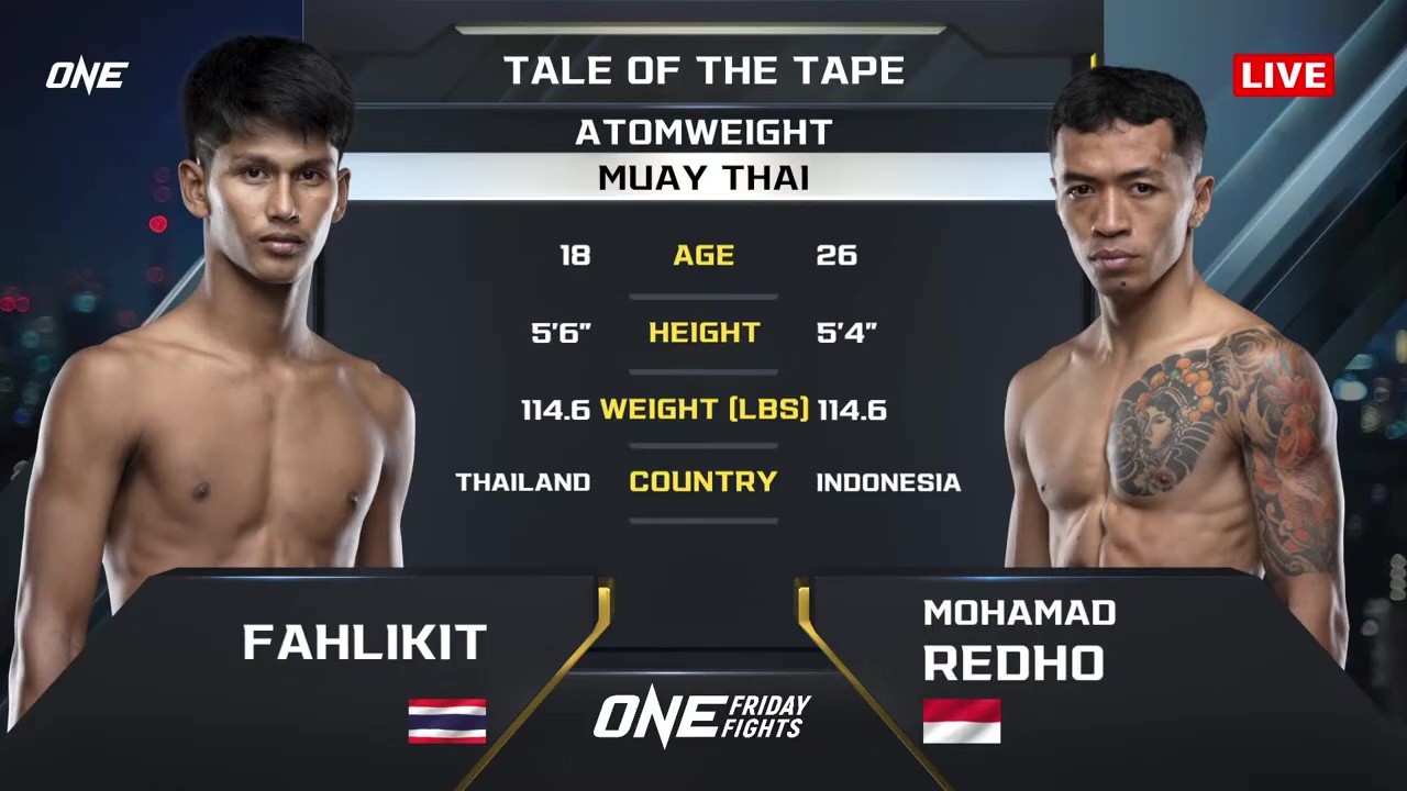 One Friday Fights 127 - F. Dabransarakham vs Mohamad Redho - October 4, 2025
