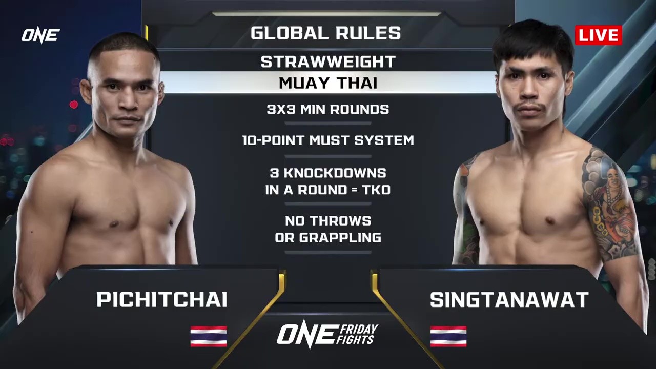 One Friday Fights 127 - P. Mor Sudprasert vs S. Nokjeansladkrabang - October 4, 2025