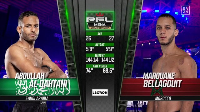 PFL 2024 Championships - Abdullah Al-Qahtani vs Maraoune Bellagouit - November 29, 2024