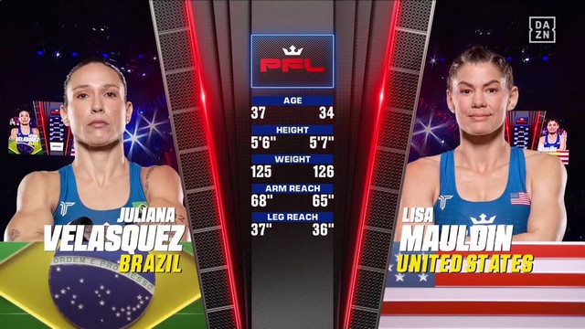 PFL 4 - Juliana Velasquez vs Lisa Mauldin - JUNE 13, 2024