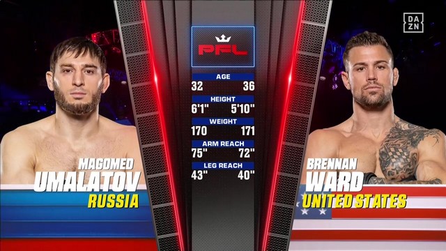 PFL 6 - Magomed Umalatov vs Brennan Ward - JUNE 28, 2024