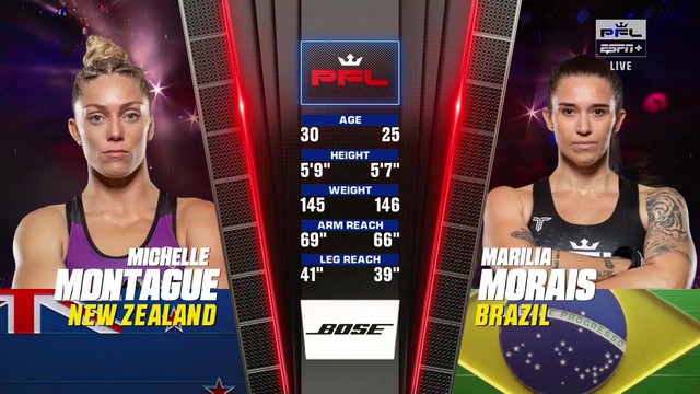 PFL 8 - Michelle Montague vs Marilia Morais - August 16, 2024