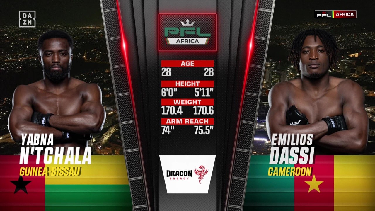 PFL Africa 3 - Yabna N’Tchalá vs Emilios Dassi - October 18, 2025