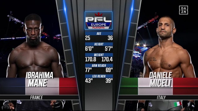 PFL Europe 3 - Daniele Miceli vs Ibrahima Mané - September 28, 2024