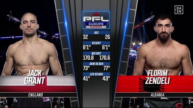 PFL Europe 3 - Florim Zendeli vs Jack Grant - September 28, 2024