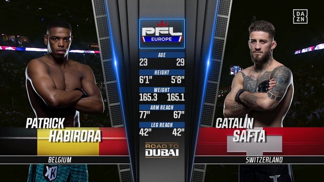 PFL Europe 4 - Patrick Habirora vs Catalin Safta - December 14, 2024