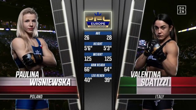 PFL Europe 4 - Paulina Wiśniewska vs Valentina Scatizzi - December 14, 2024