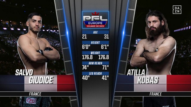 PFL Europe 4 - Salvo Giudice vs Atilla Kobas - December 14, 2024