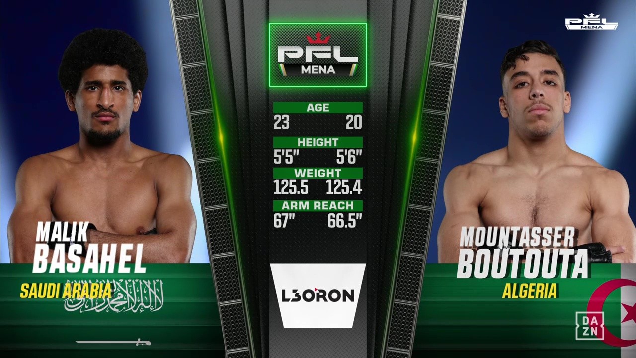 PFL MENA 2025 - Malik Basahel vs Mountassir Boutouta - May 9, 2025
