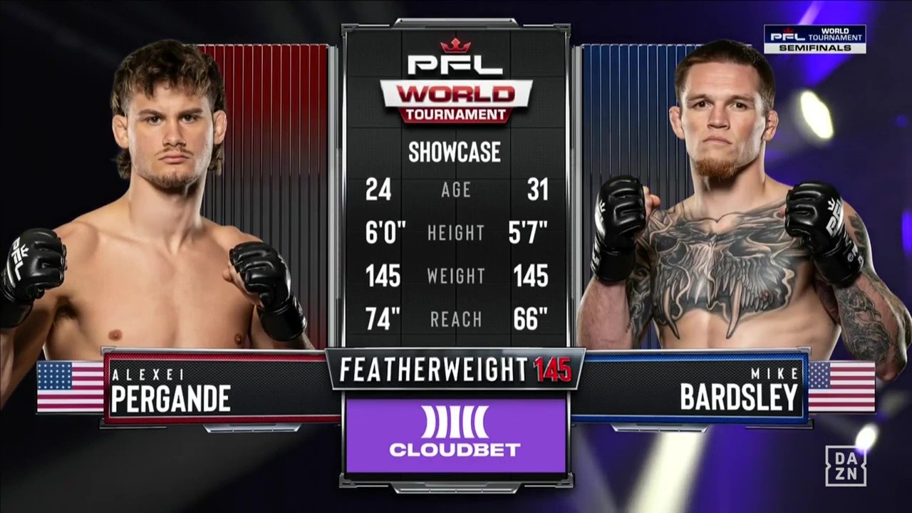 PFL World Tournament 5 - Alexei Pergande vs Mike Bardsley - June 12, 2025