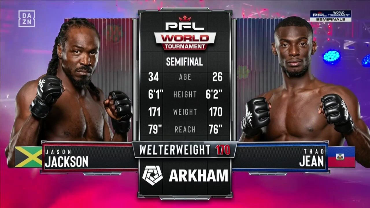 PFL World Tournament 5 - Thad Jean vs Jason Jackson - June 12, 2025