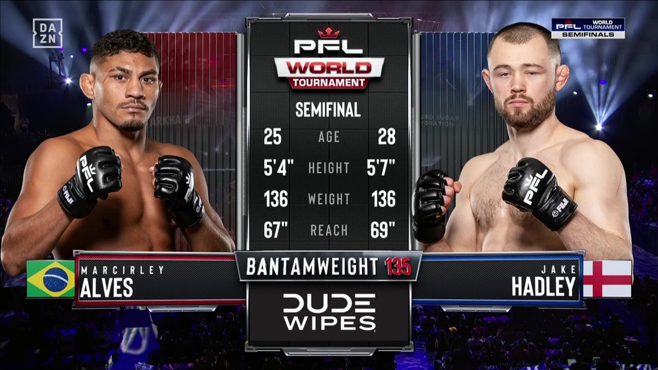 PFL World Tournament 6 - Marcirley Alves vs Jake Hadley - June 20, 2025