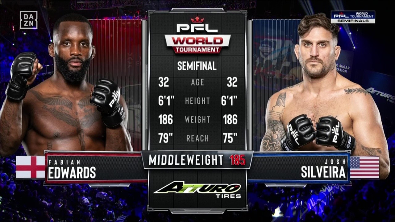 PFL World Tournament 7 - Fabian Edwards vs Josh Silveira - June 27, 2025
