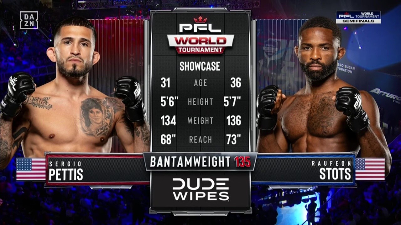 PFL World Tournament 7 - Sergio Pettis vs Raufeon Stots - June 27, 2025