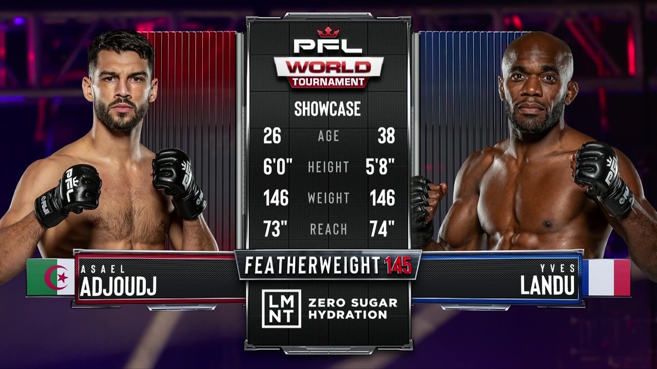 PFL World Tournament 8 - Asaël Adjoudj vs Yves Landu - August 1, 2025