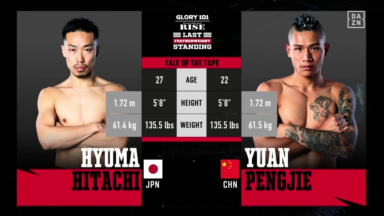 Rise World Series 2025 Yokohama - Pengjie Yuan vs Hyuma Hitachi - June 21, 2025