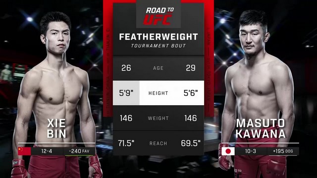 Road to UFC - Bin Xie vs Masuto Kawana - August 23, 2024