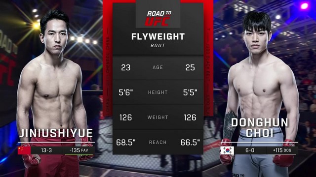 Road to UFC - Jiniushiyue vs Dong Hoon Choi - May 18, 2024