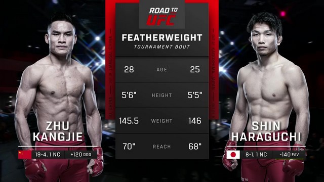 Road to UFC - Kangjie Zhu vs Shin Haraguchi - August 23, 2024