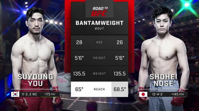 Road to UFC - Su Young You vs Shohei Nose - May 18, 2024