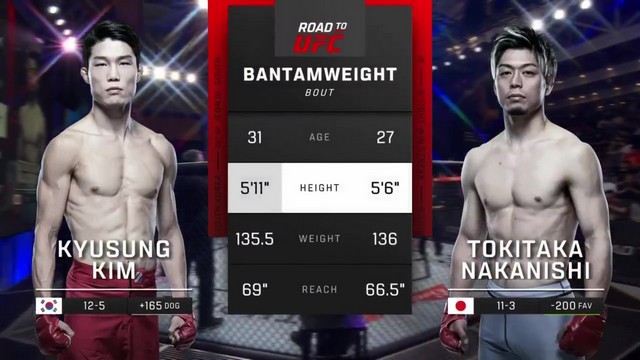 Road to UFC - Tokitaka Nakanishi vs Kyu Sung Kim - May 18, 2024