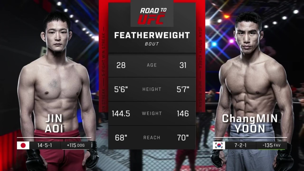 Road to UFC Shanghai Episode 2 - Chang Min Yoon vs Jin Aoi - May 22, 2025
