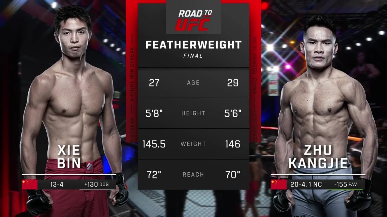 Road to UFC Shanghai Episode 4 - Kangjie Zhu vs Bin Xie - May 23, 2025