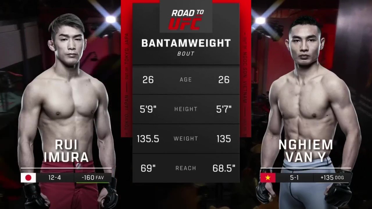 Road to UFC Shanghai Episode 4 - Van Y Nghiem vs Rui Imura - May 23, 2025