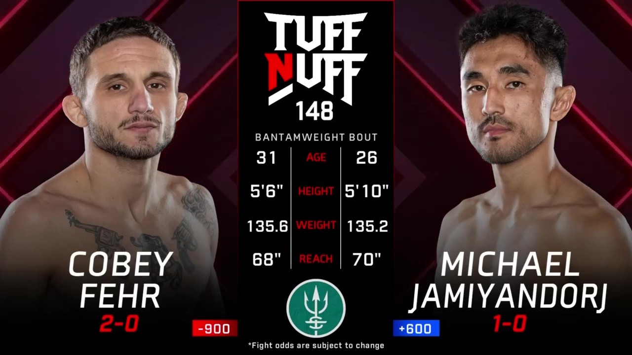 Tuff-N-Uff 148 - Cobey Fehr vs Michael Jamiyandorj - September 26, 2025
