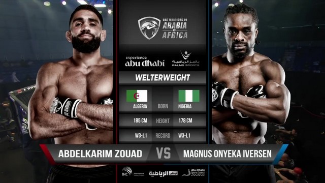 UAE Warriors 49 - Abdelkrim Zouad vs Magnus Onyeka Iversen - May 16, 2024