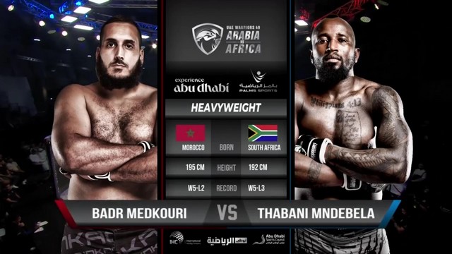 UAE Warriors 49 - Badr Medkouri vs Thabani Mndebela - May 16, 2024